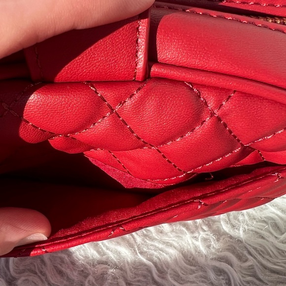 🚫SOLD🚫 🆕 Valentino Orlandi quilted crossbody bag with chain strap - Picture 7 of 13